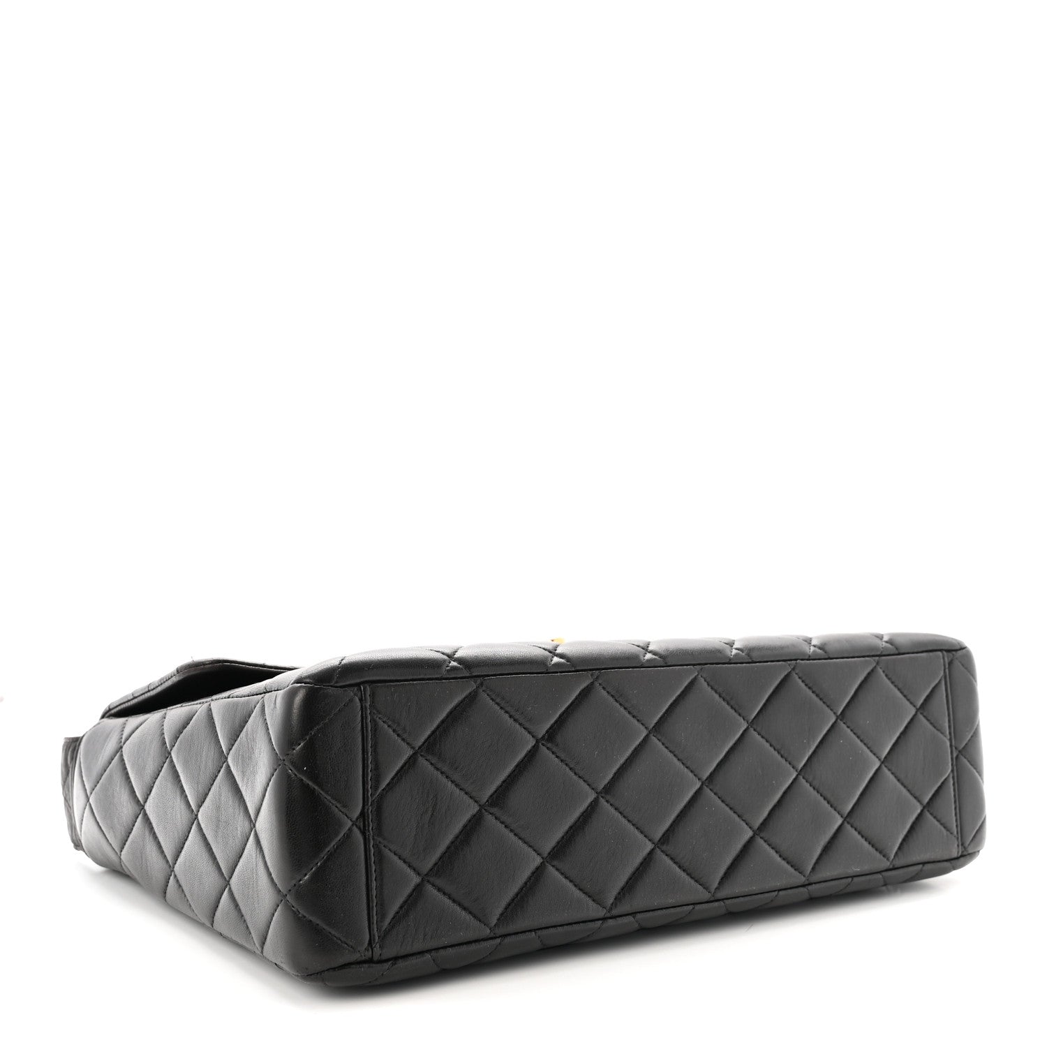 Chanel Lambskin Quilted Flap Shoulder Bag Black 4 of 11