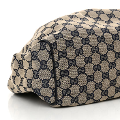 Gucci Monogram Medium Sukey Tote Navy 9 of 11