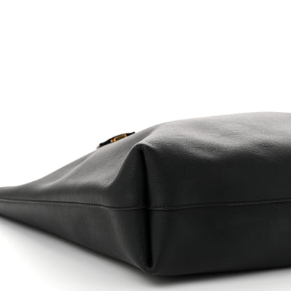 Saint Laurent Calfskin Medium Shopping Tote Black 10 of 15