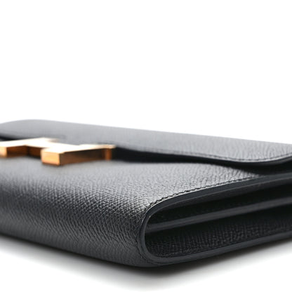 Hermes Epsom Constance Long Wallet Black 8 of 13