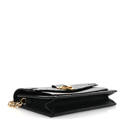 Louis Vuitton Empreinte Vavin Chain Wallet Black 4 of 10