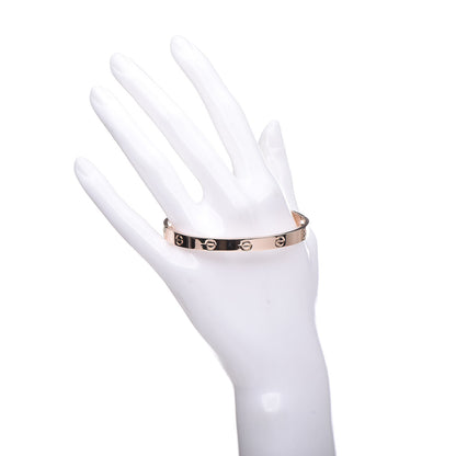 Cartier 18K Pink Gold LOVE Bracelet 18 4 of 13