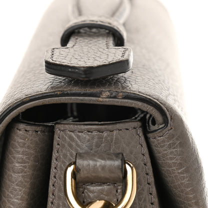 Gucci Dollar Calfskin Interlocking G Top Handle Shoulder Bag Loess 16 of 18