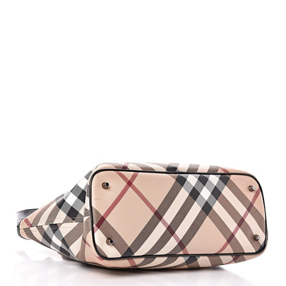Burberry Supernova Check Regent Tote Black 4 of 16