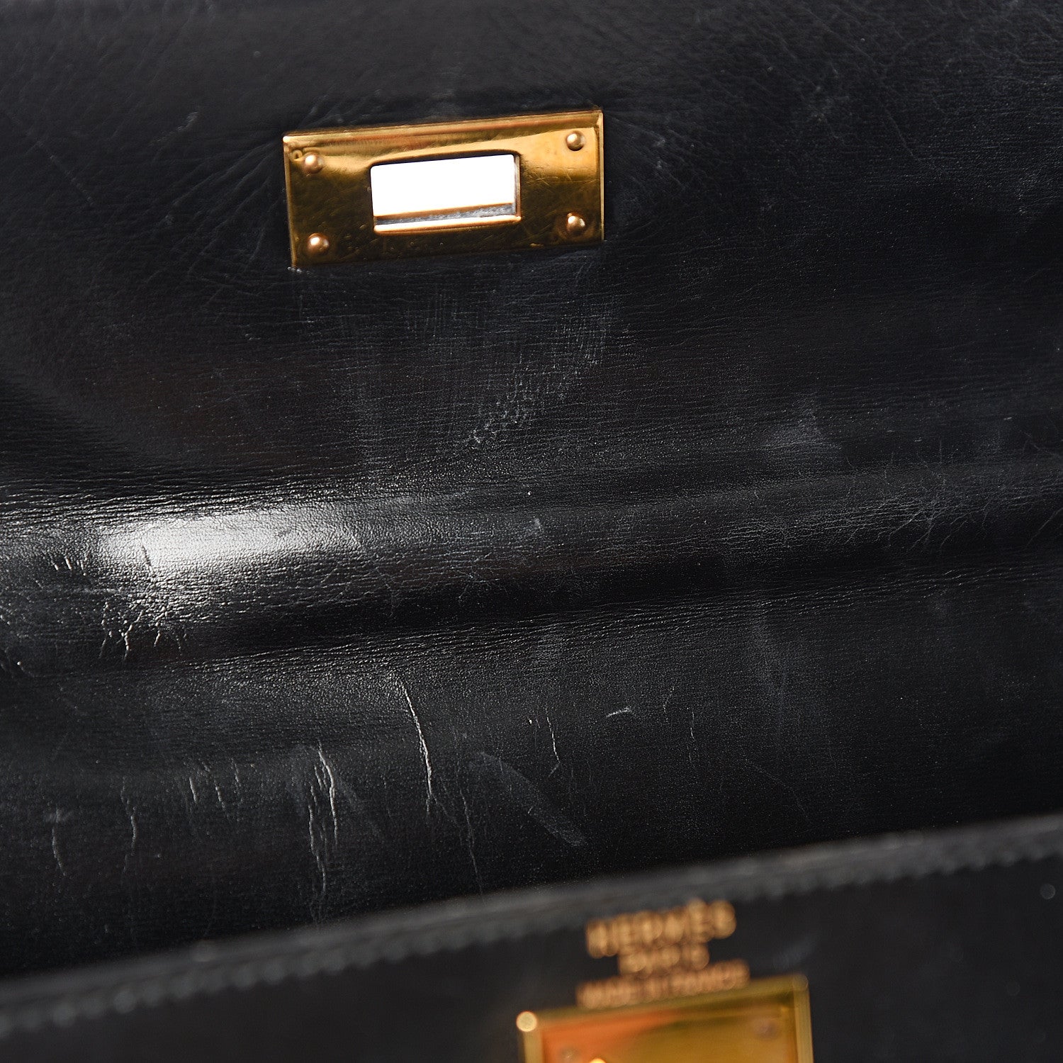 Hermes Box Kelly Sellier 28 Black 7 of 20