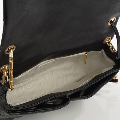 Chanel Calfskin Quilted Large Retro Chain Flap Black 7 of 8