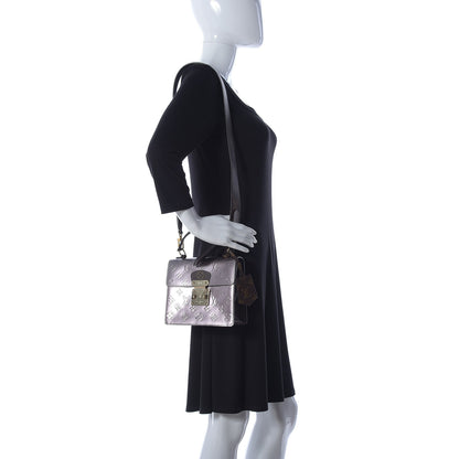 Louis Vuitton Vernis Epi Monogram Spring Street Bitume Metallise 2 of 12