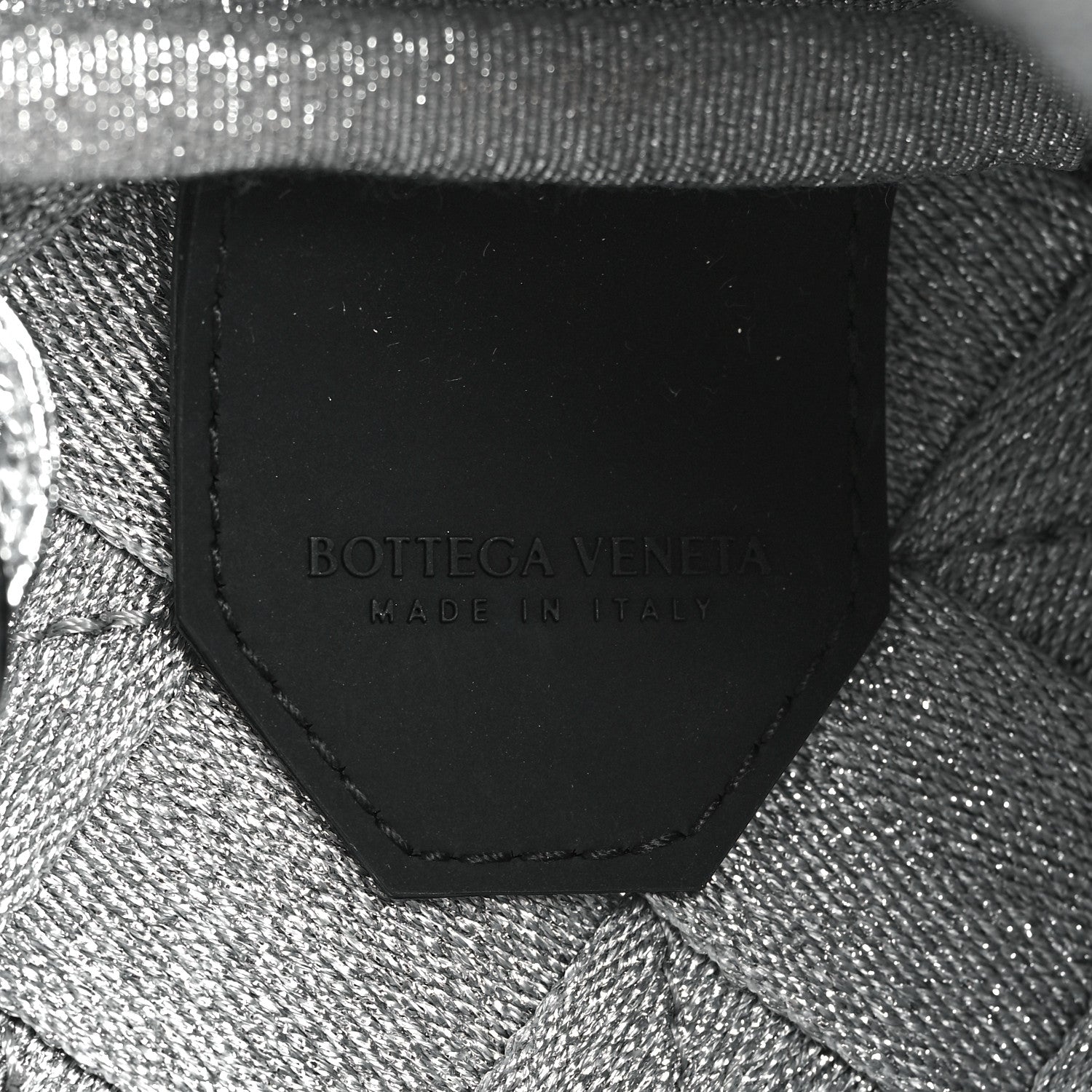 Bottega Veneta Webbing Maxi Intrecciato Mini Cassette Tote Silver 7 of 11