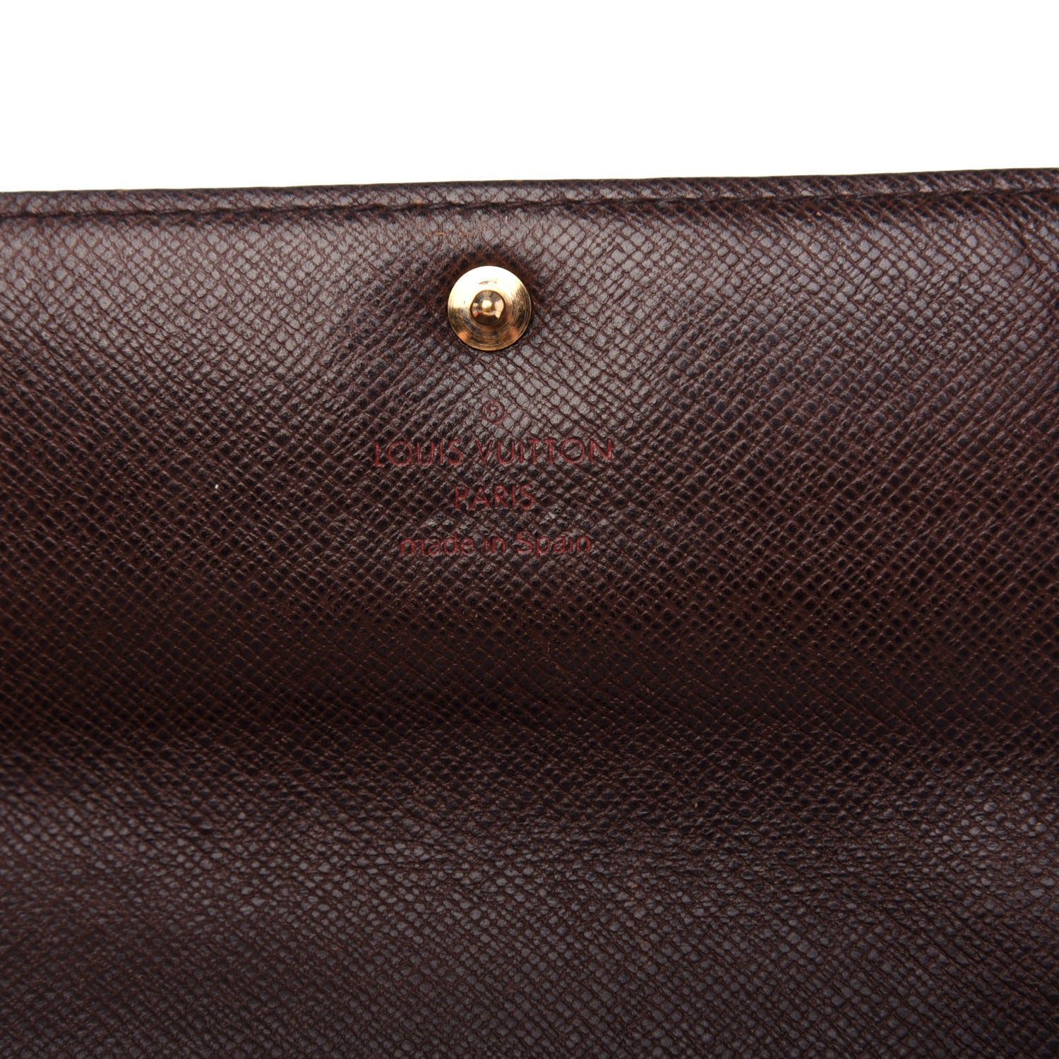 Louis Vuitton Damier Ebene Sarah Wallet 6 of 8