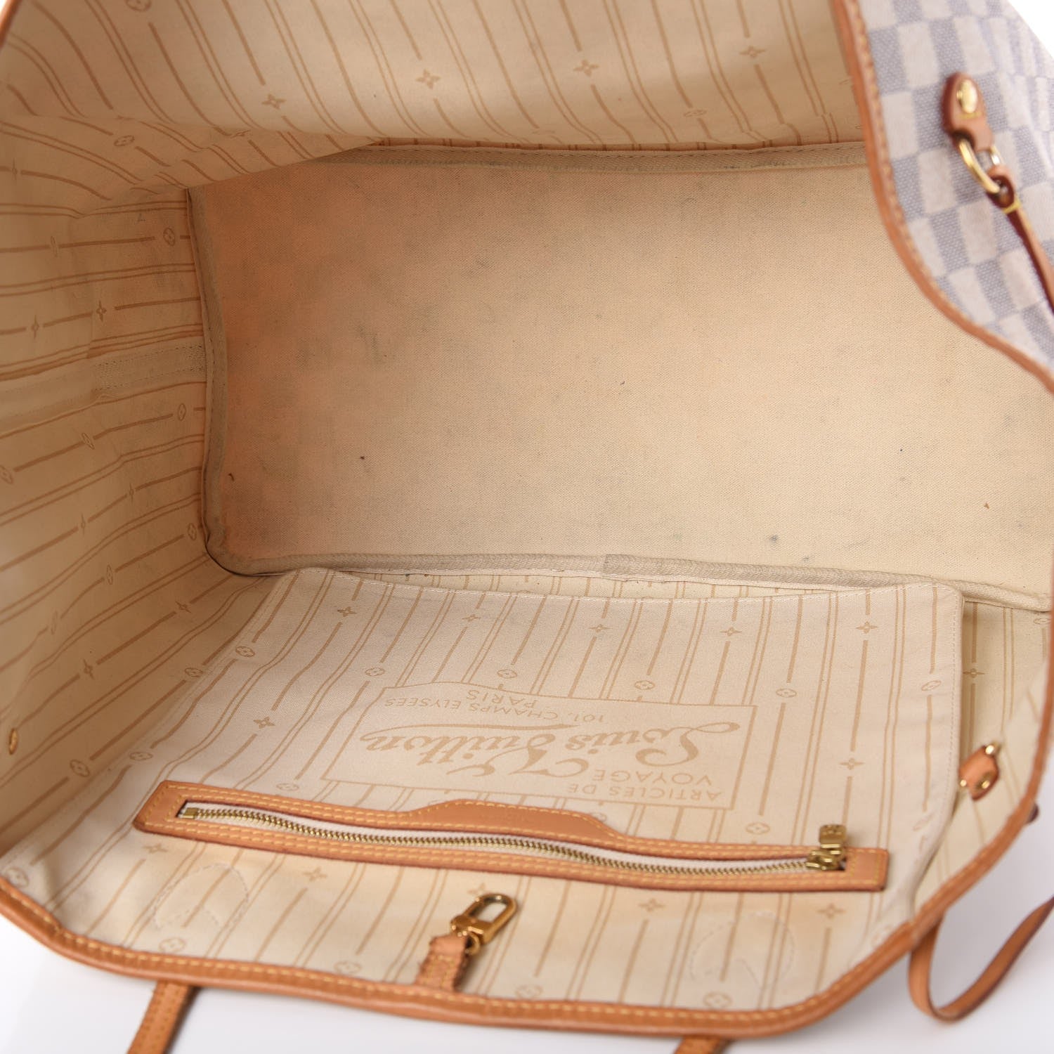 Louis Vuitton Damier Azur Neverfull GM 5 of 21