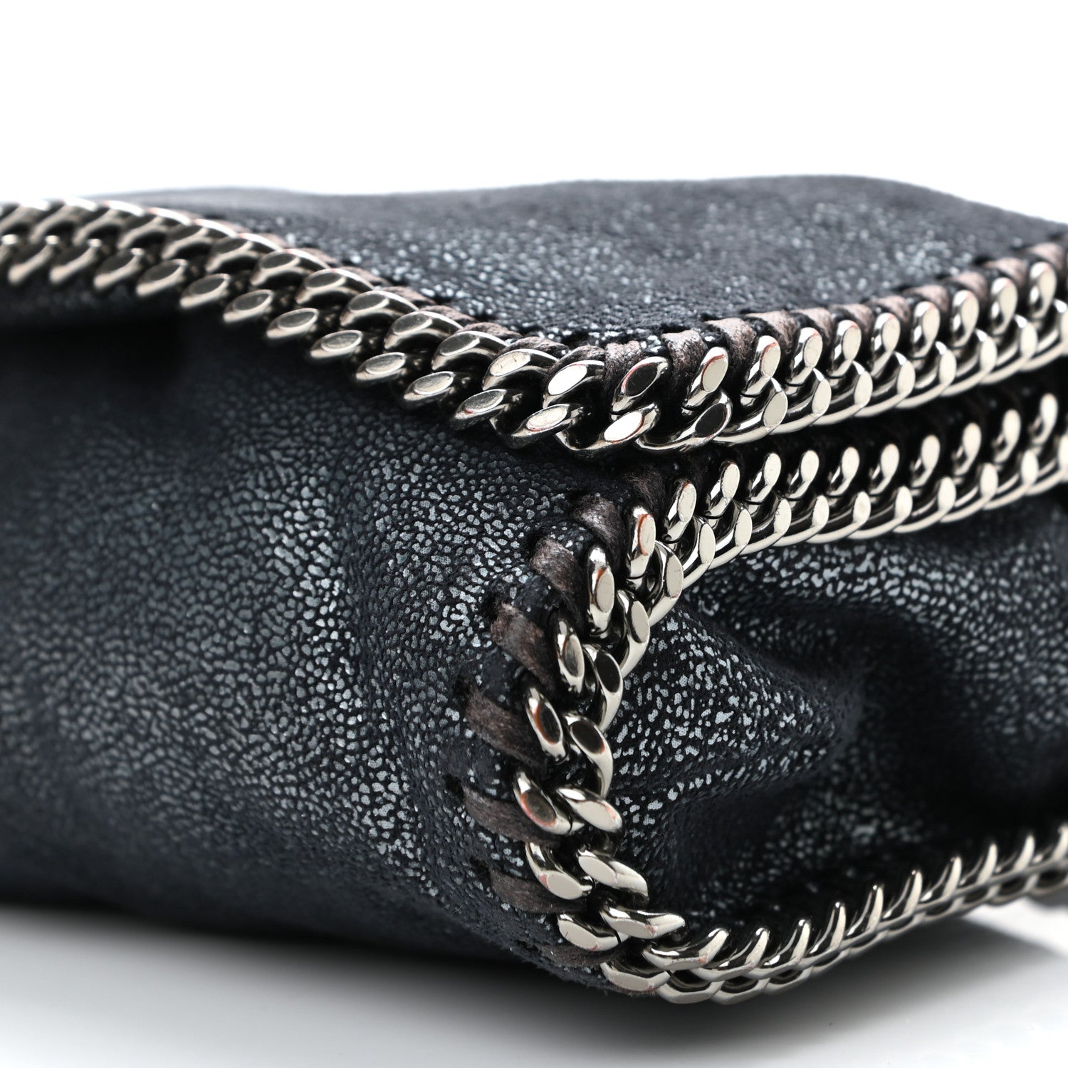 Stella McCartney Shaggy Deer Falabella Crossbody Bag Navy 10 of 11