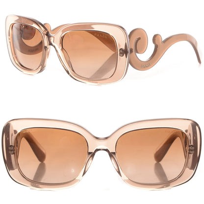 Prada Acetate Baroque Sunglasses SPR 27O Beige 1 of 5