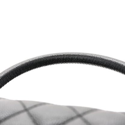 Chanel Caviar Quilted Small Coco Handle Flap Black 11 of 12
