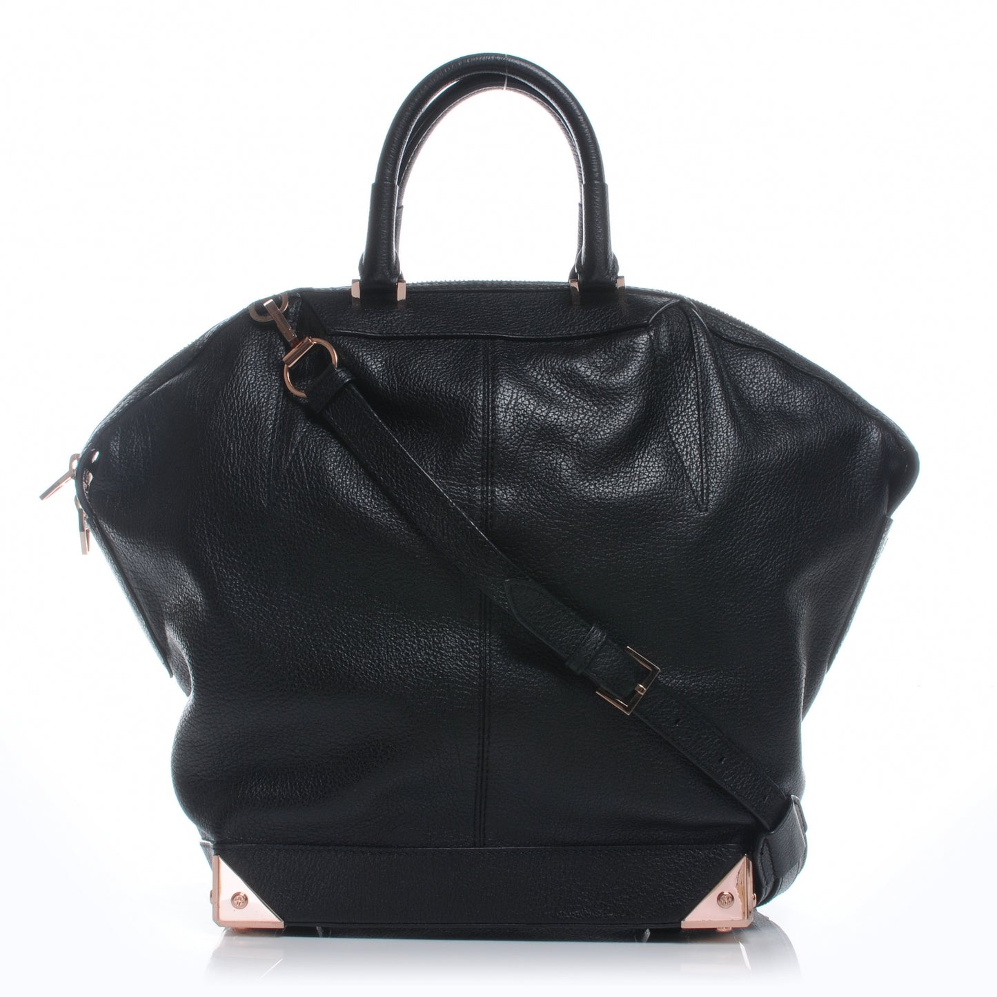 Leather Large Emilie Black