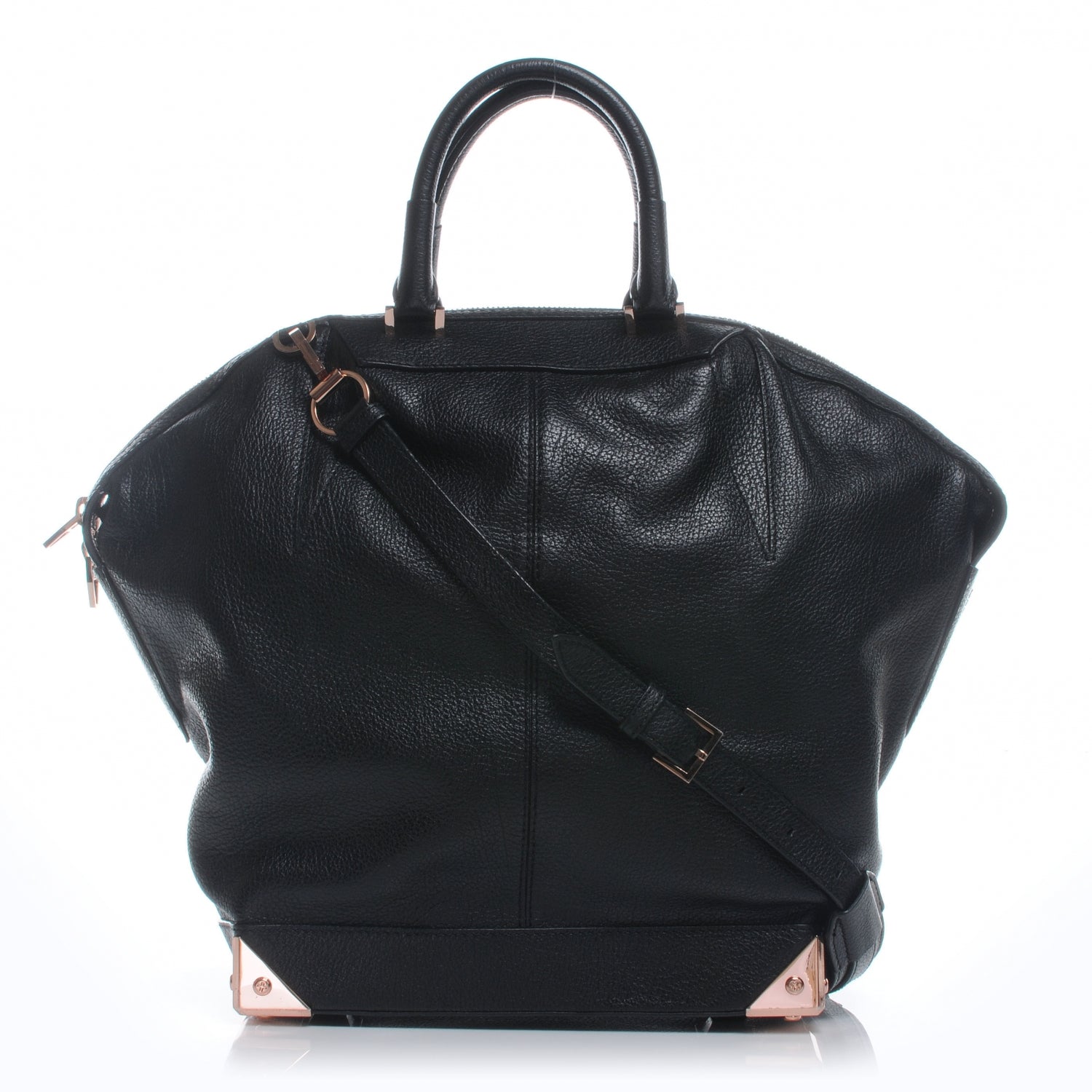 Alexander Wang Leather Large Emilie Black 1 of 6