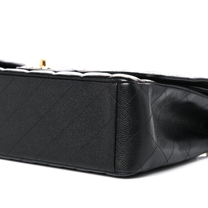 Chanel Caviar Quilted Maxi Double Flap Black 7 of 11
