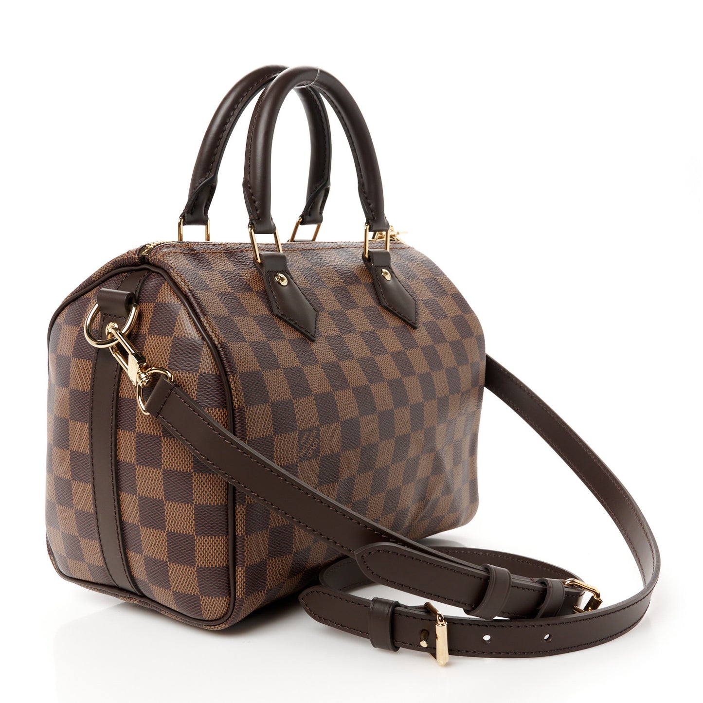 Damier Ebene Speedy Bandouliere 25