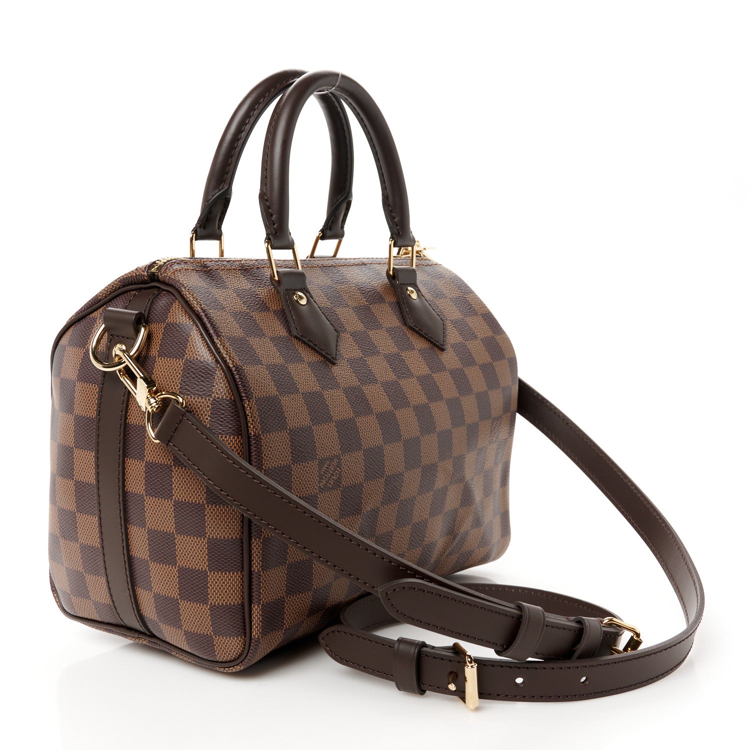 Louis Vuitton Damier Ebene Speedy Bandouliere 25 3 of 12