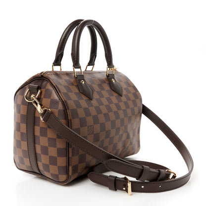 Louis Vuitton Damier Ebene Speedy Bandouliere 25 3 of 12
