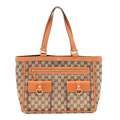 Gucci Monogram Abbey D Ring Tote Tan 1 of 19