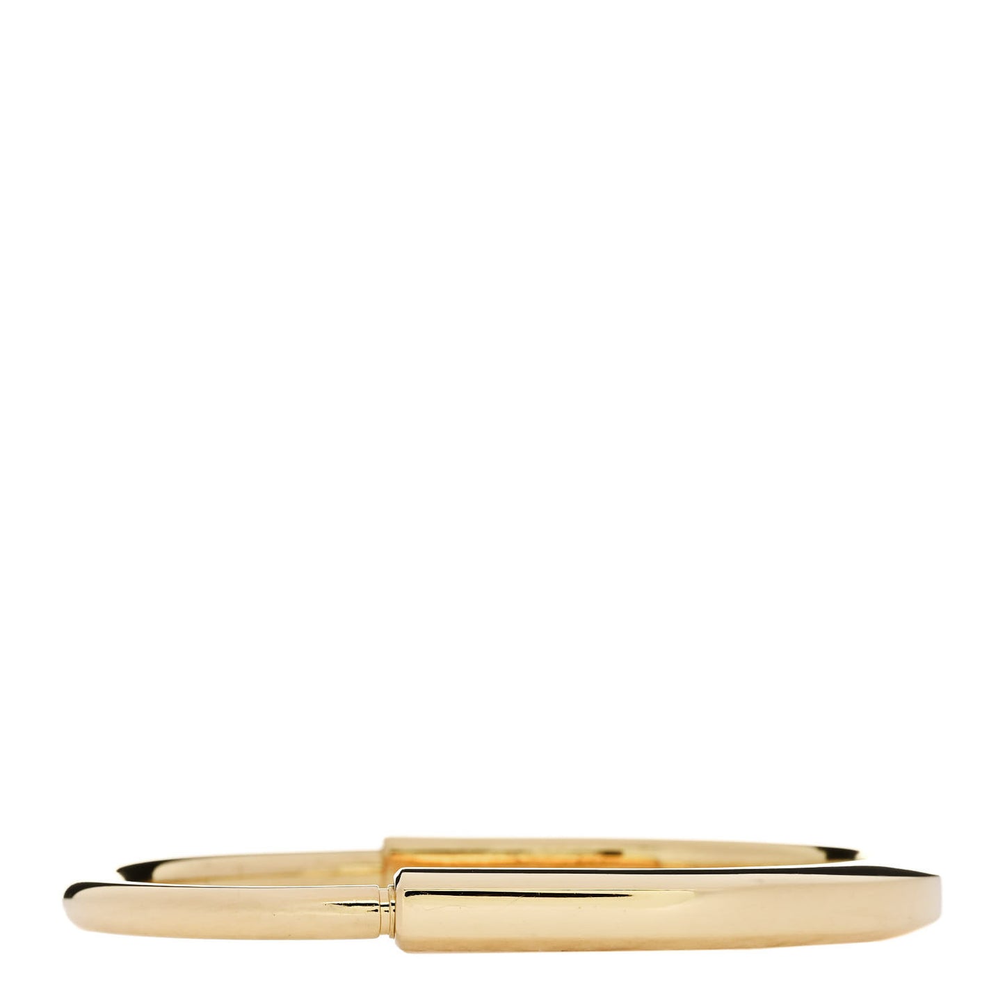 18K Yellow Gold Tiffany Lock Bangle Bracelet