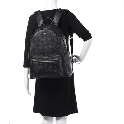 MCM Visetos Large Stark Backpack Black 2 of 9