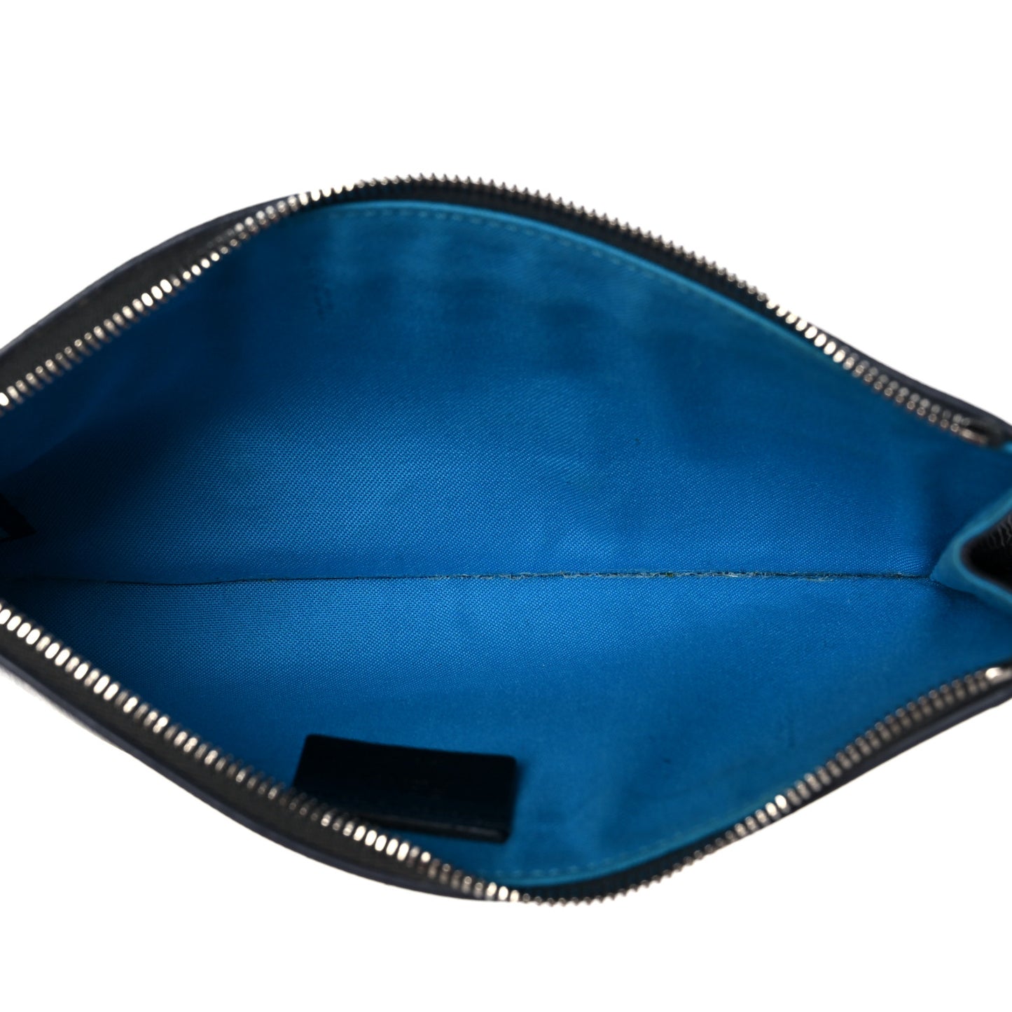Vitello Elite QuTweet Studded Zip Pouch Asfalto Multicolor