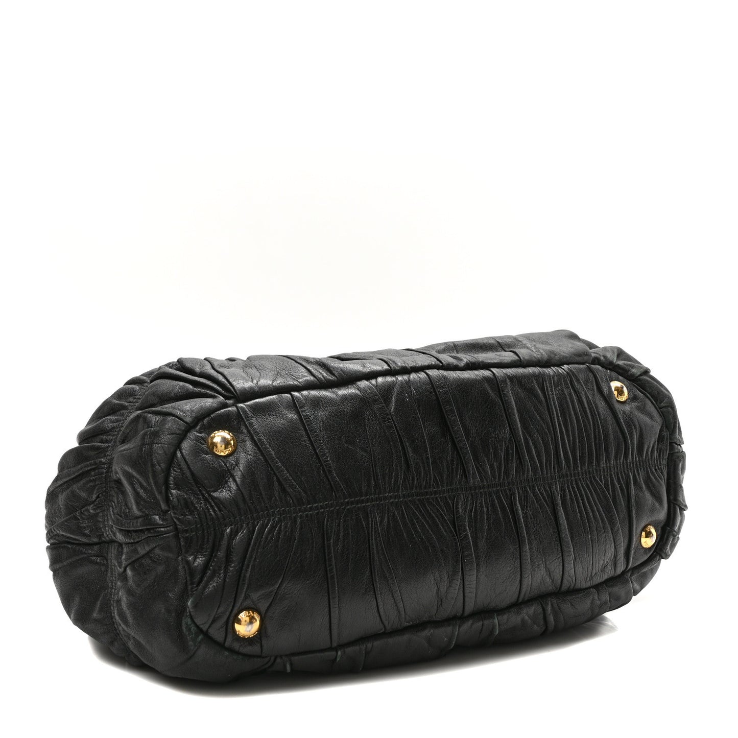 Nappa Gaufre Tote Black