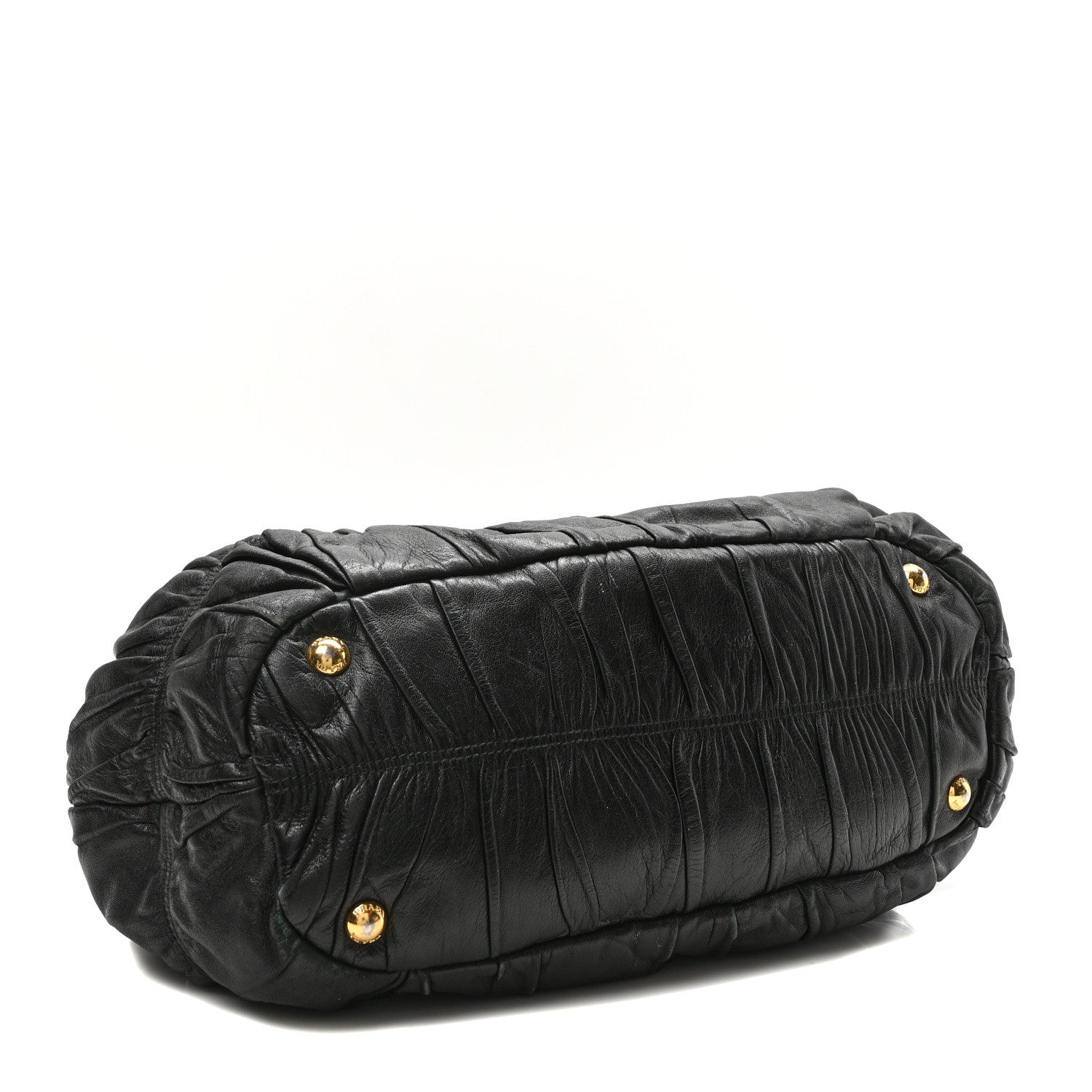 Prada Nappa Gaufre Tote Black 3 of 11