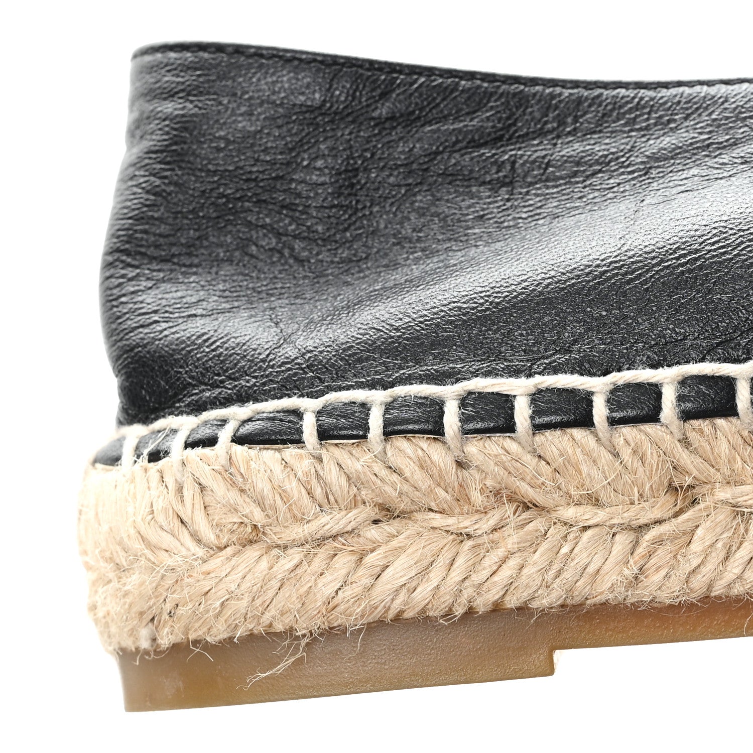 Chanel Lambskin CC Espadrilles 39 Black 11 of 11