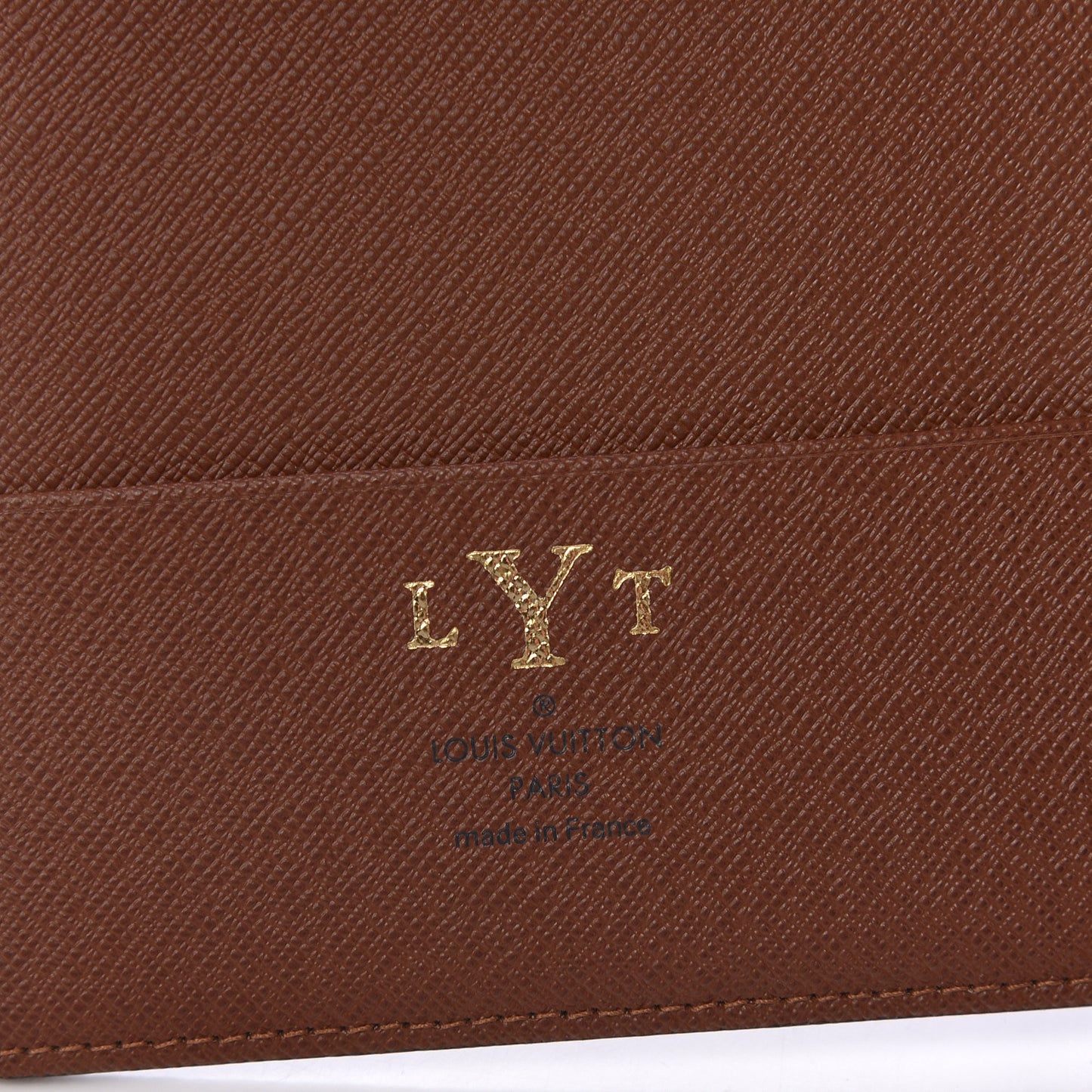 Monogram Large Ring Agenda Cover