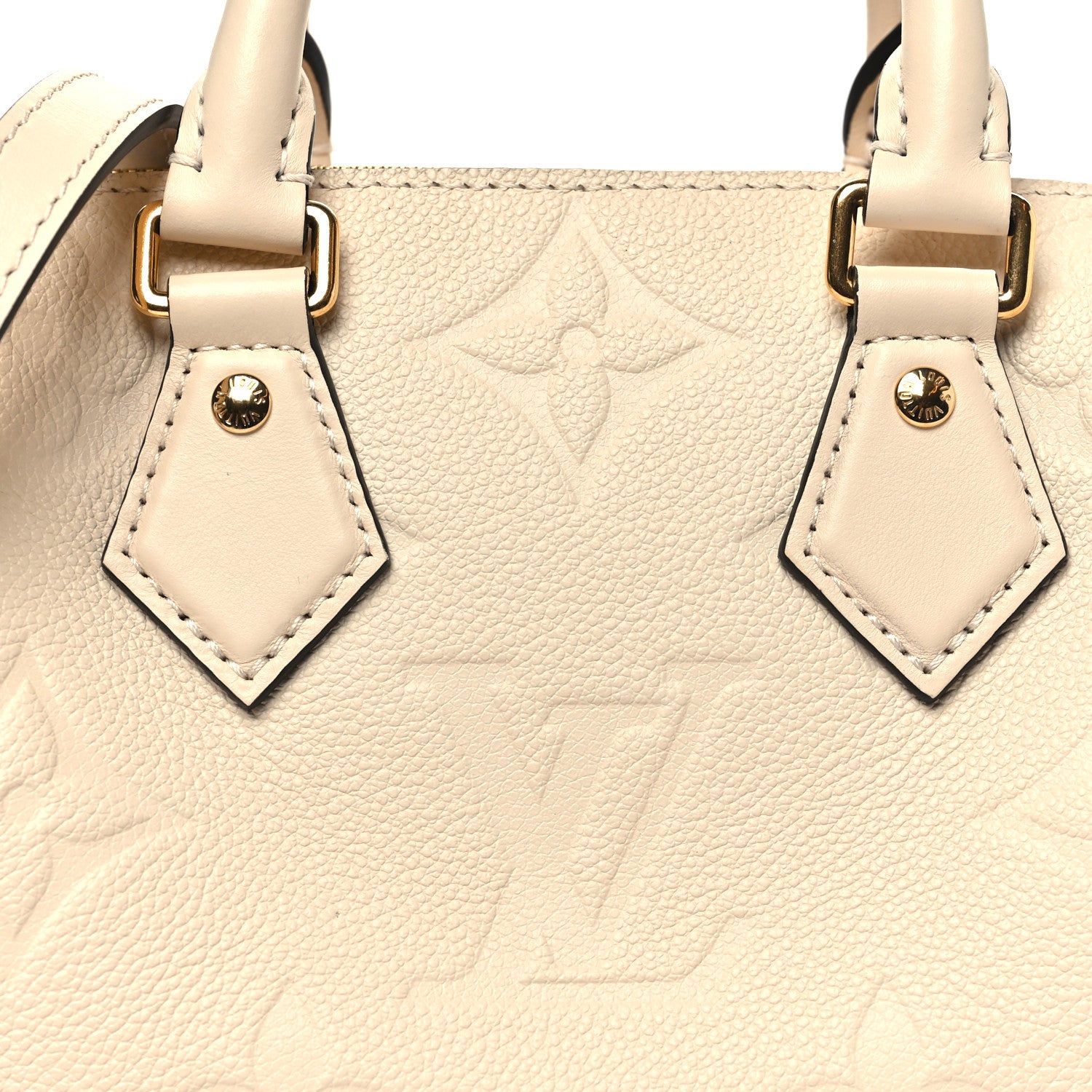 Louis Vuitton Empreinte Monogram Giant Speedy Bandouliere 20 Creme 6 of 9