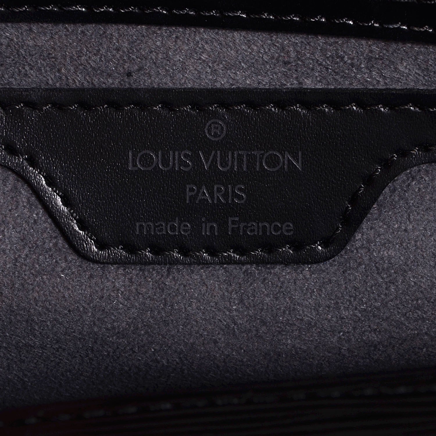 Louis Vuitton Epi Soufflot Black 5 of 6