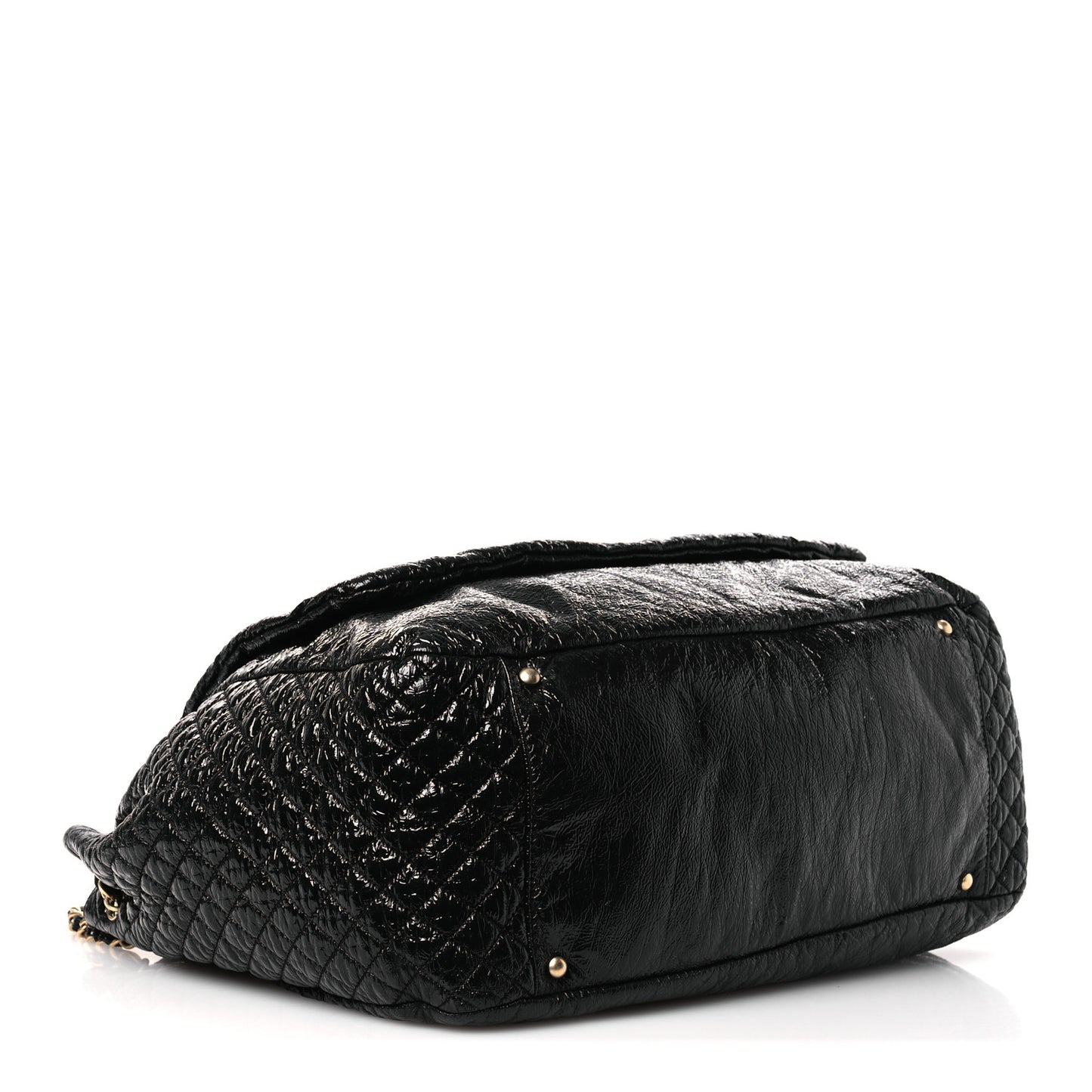 Vinyl XXL Rock and Chain Flap Black