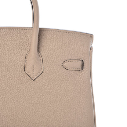 Hermes Togo Birkin 25 Gris Tourterelle 33 of 38