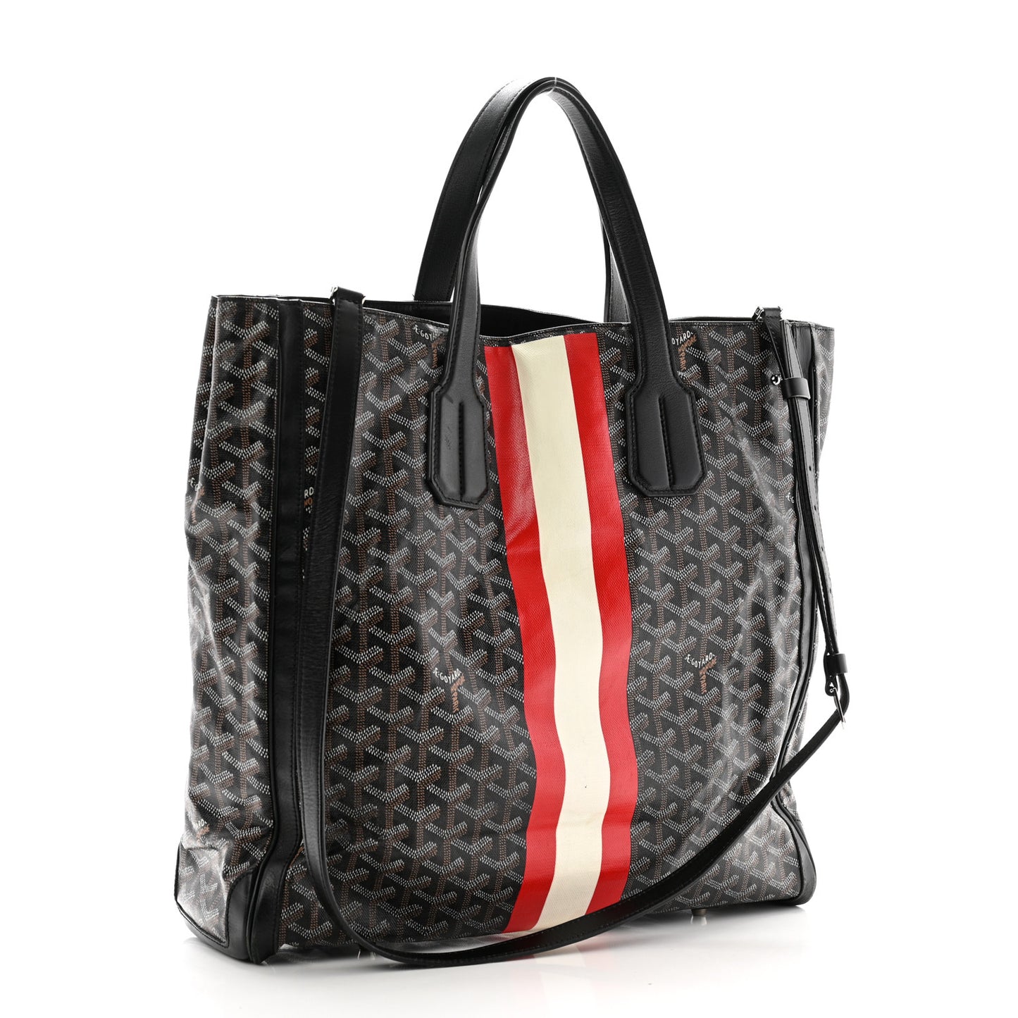 Goyardine Voltaire Tote Black