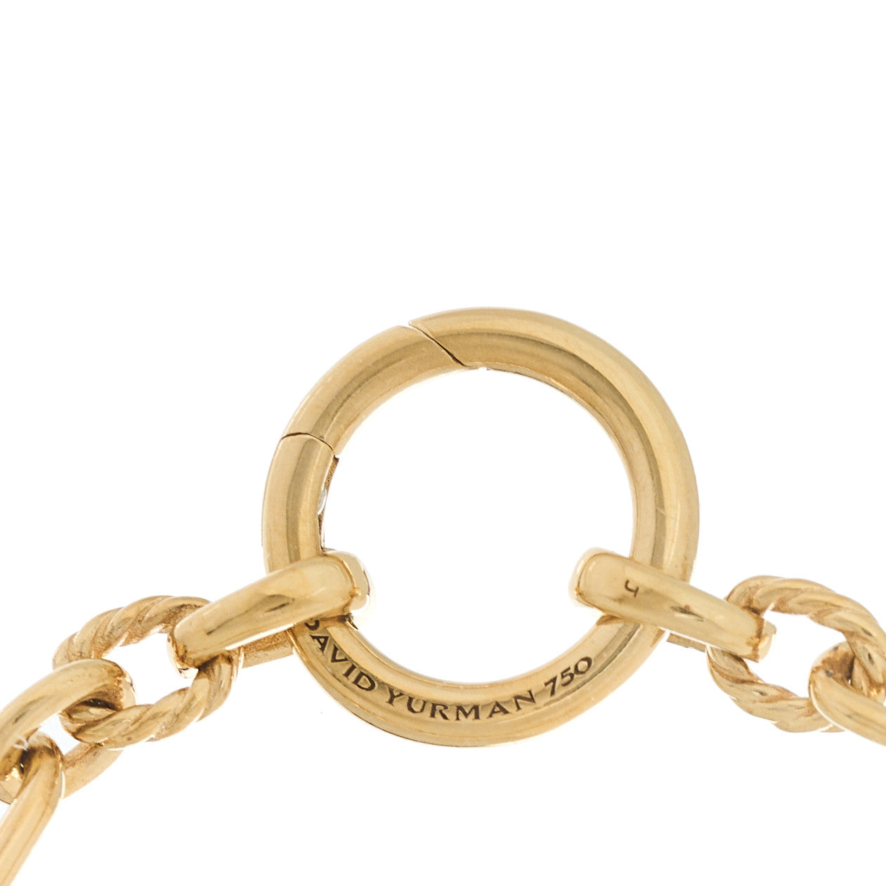 David Yurman 18K Yellow Gold 4.5mm Lexington Chain Necklace 5 of 6