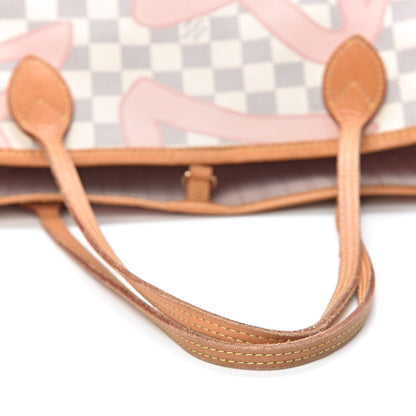 Louis Vuitton Damier Azur Tahitienne Neverfull MM 13 of 14