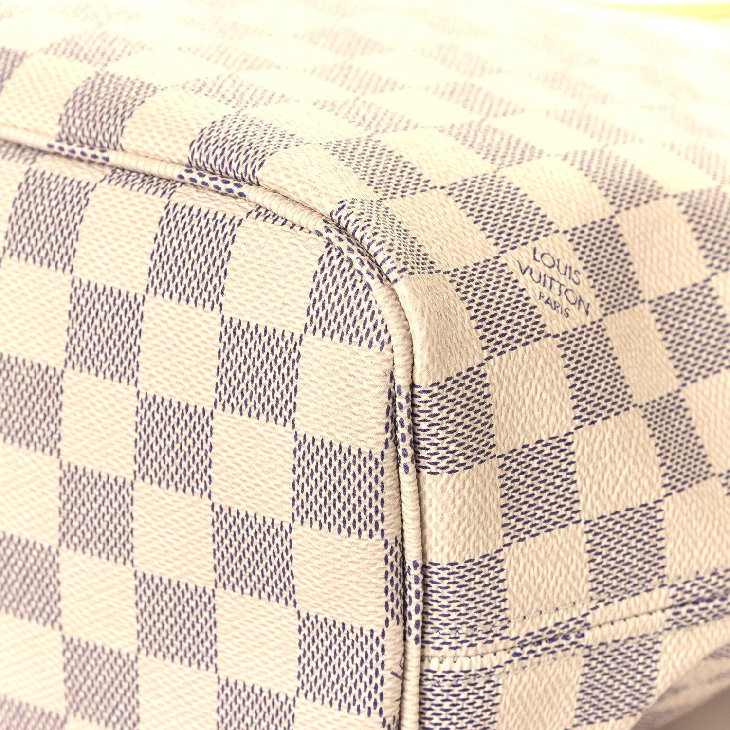 Louis Vuitton Damier Azur Neo Neverfull MM Rose Ballerine 10 of 13