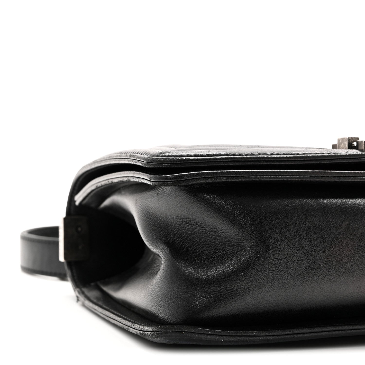 Chanel Lambskin Quilted Medium Boy Flap Black 9 of 10
