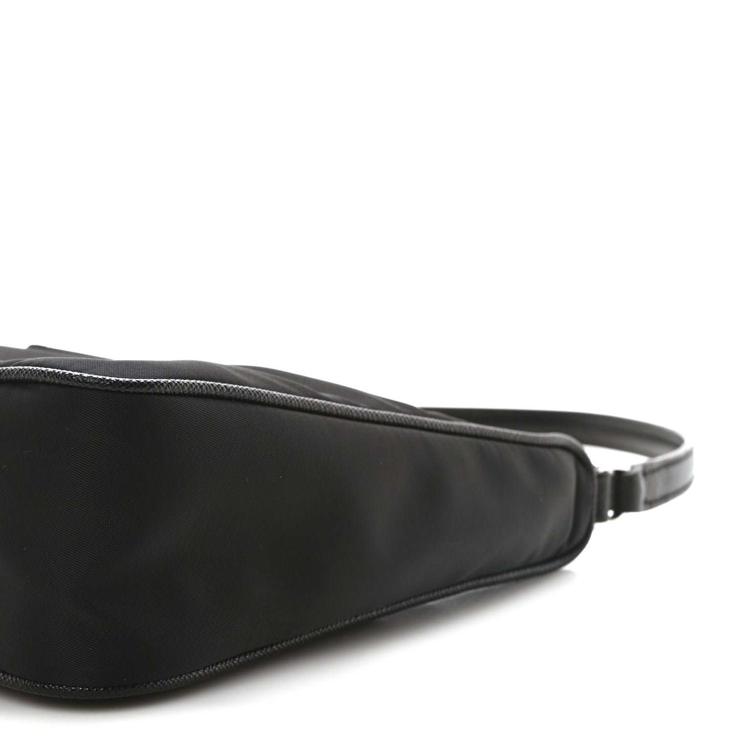 Tessuto Nylon Saffiano Mini Re-Edition 2005 Bag Black