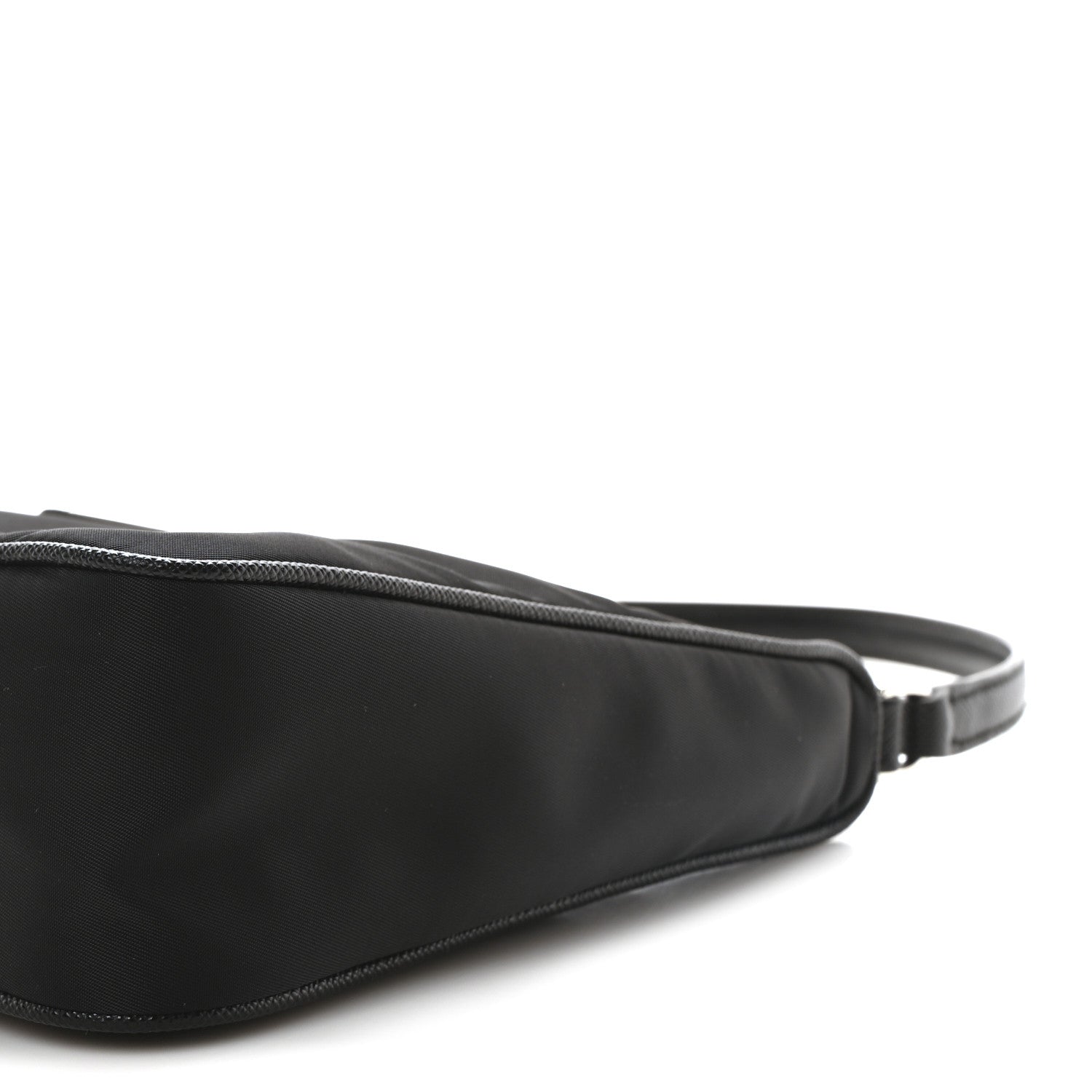 Prada Tessuto Nylon Saffiano Mini Re-Edition 2005 Bag Black 11 of 11