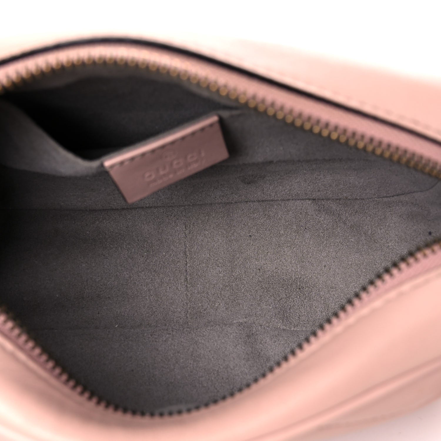 Gucci Calfskin Matelasse Mini GG Marmont Chain Shoulder Bag Perfect Pink 5 of 19