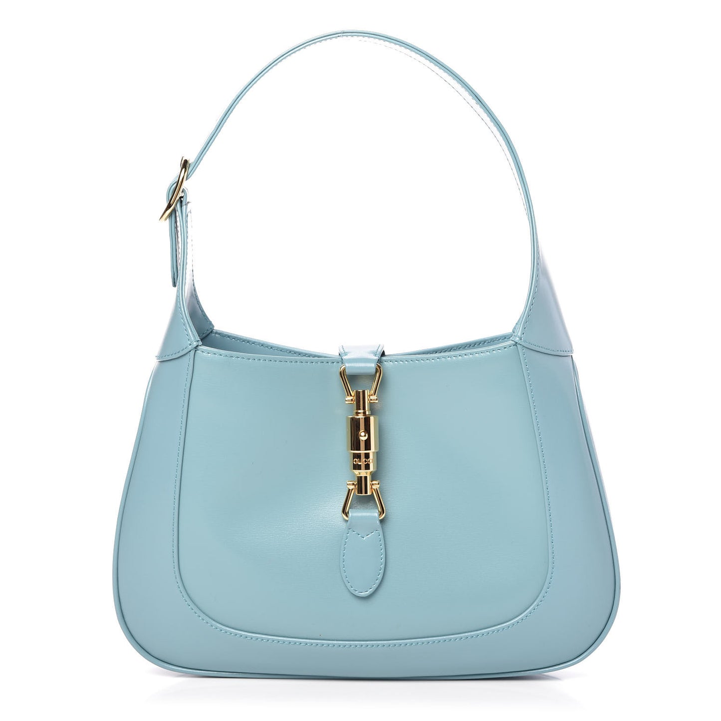 Boarded Dyana Lux Calfskin Small Jackie 1961 Hobo Dusty Azure