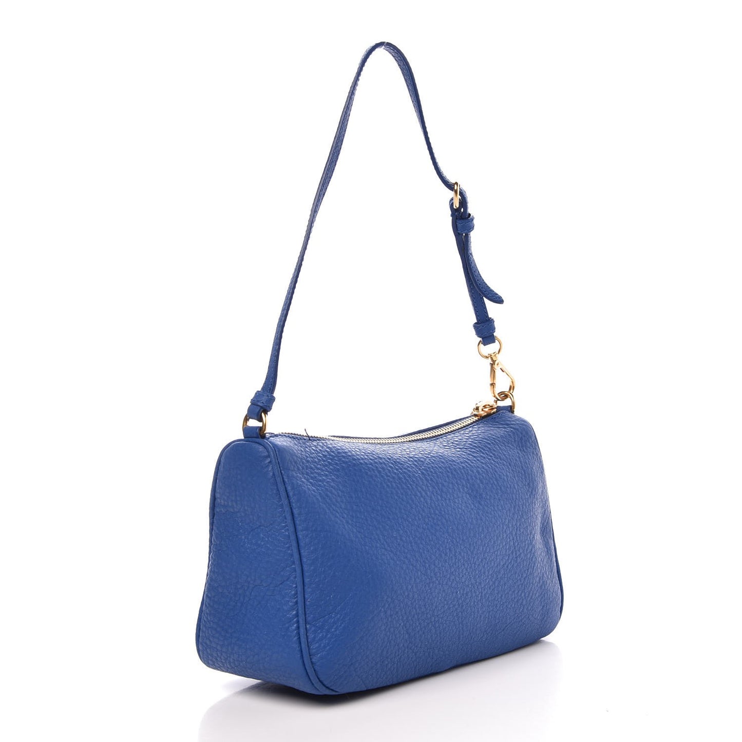 Vitello Daino Pochette Azzurro
