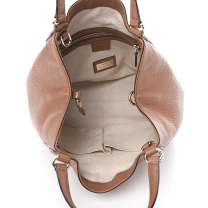 Gucci Pebbled Calfskin Small Soho Shoulder Bag Dusty Blush 5 of 17