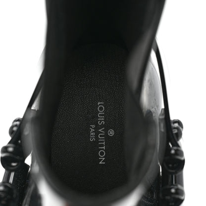 Louis Vuitton Rubber Monogram Rhapsody Ankle Boots 38 Black 7 of 8