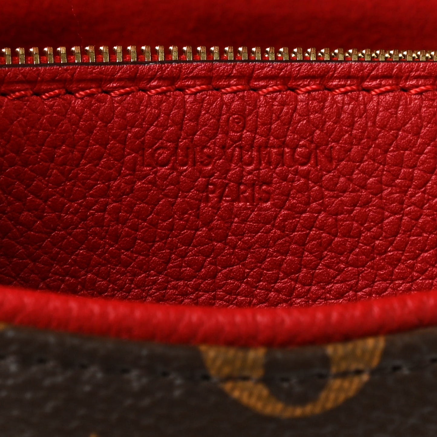 Monogram Pallas Chain Cherry