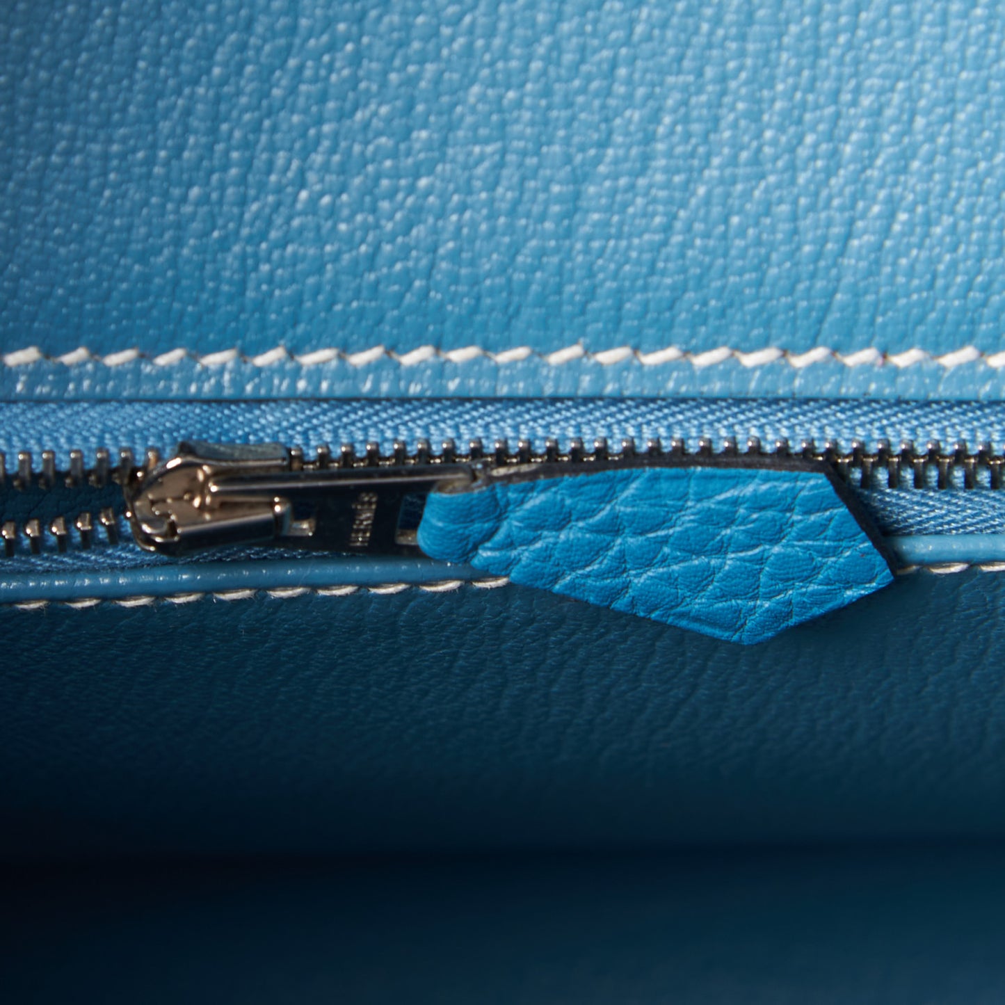 Togo Birkin 30 Blue Jean