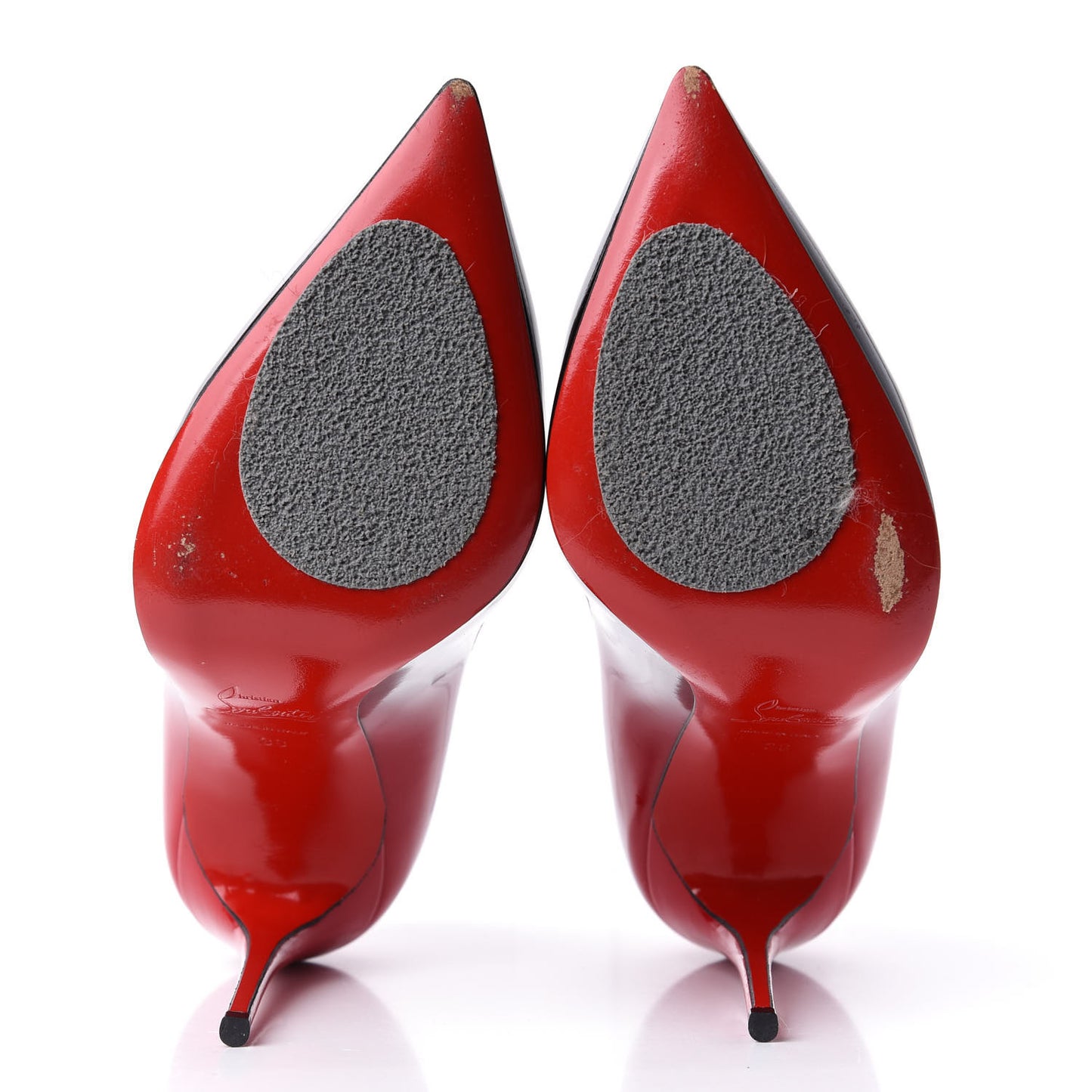 Patent Degrade Pigalle Follies 100 Pumps 38 Black Red